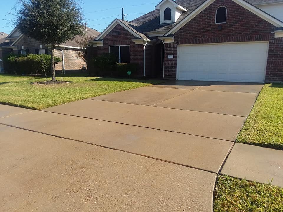 Side Walk Pressure Wash Houston 